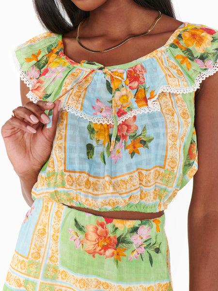 Carson Top in Country Bouquet