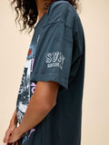 Sun Records X Elvis Polaroid Collage Merch Tee in Vintage Black