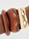 Mixing It Up Bracelet Set in Brown