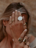 Gold Moon Shine Ring