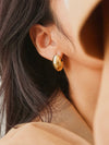 Elio Oval Droplet Earrings