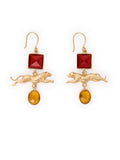 Bianca Tiger Dangle Earring