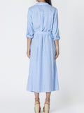 Catamaran Trip Maxi in Chambray & White