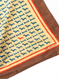 Olivia Square Scarf Dachshund Print