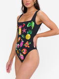 Italia One Piece in Vacay Cocktails Embellishment