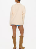 Stay Awhile Sweater in Cowboy Boot Knit