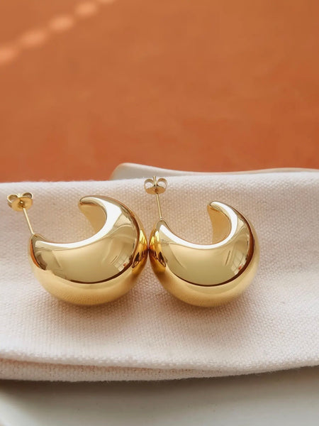 Camilley Puffy Dome Earrings