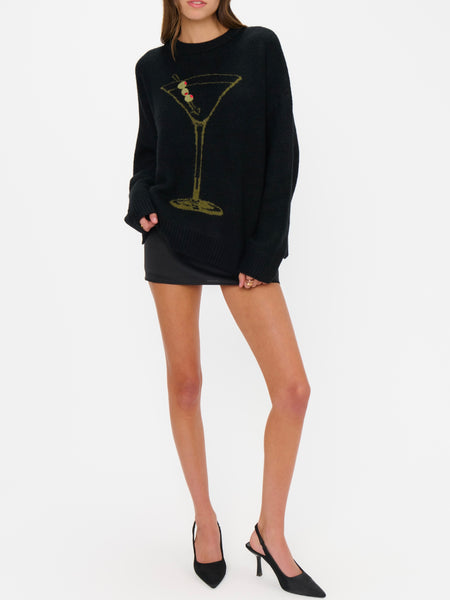 Settle In Sweater in Dirty Martini Knit