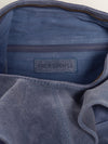 Rae Ruffle Shoulder Bag in Slate