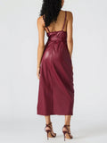 Kailey Dress in Cordovan