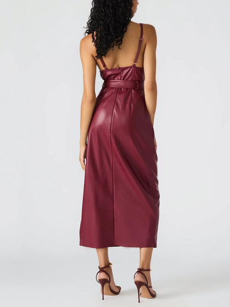 Kailey Dress in Cordovan