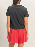 Crews Control Tee in Black