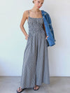 Gingham & Go Jumpsuit in Black