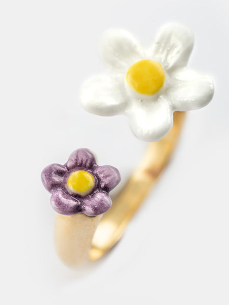 Flower Candy Face to Face Ring