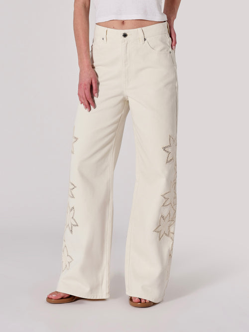 Relaxed Sailor Long in In Bloom Cream