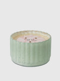 Sweet Grace Aqua Ribbed Candle