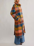 Dalton Woolen Jacket in Coral