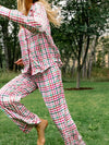 Livy & Connie PJ Set in Sprinkle Cookie Plaid