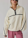 Fit To Fleece Pullover in Cream