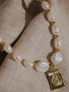 Virgin Mary Baroque Pearl Necklace