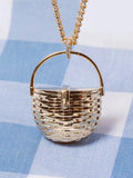 Picnic Basket Locket Pendant