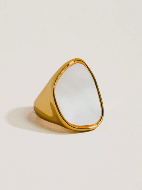 Calypso Shell Statement Ring