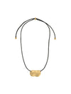 Pebble Necklace in Gold & Black
