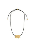 Pebble Necklace in Gold & Black