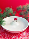 Holiday Stoneware Dish in House