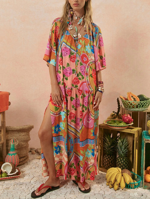 Aphrodite Gown in Rose