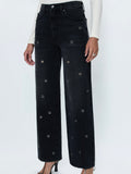 Hendrix High Rise Relaxed Jean in Glamour