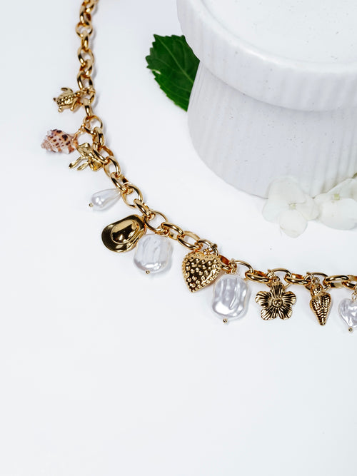 Coastline Charm Necklace