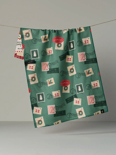 Merry Mail Luxe Kitchen Towel