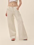Agnes Denim Pants in White