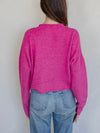 Piper Cardigan in Fuchsia
