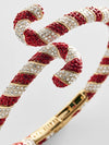 Sweet Twist Candy Cane Bracelet