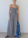 Gingham & Go Jumpsuit in Black