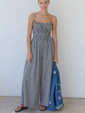 Gingham & Go Jumpsuit in Black