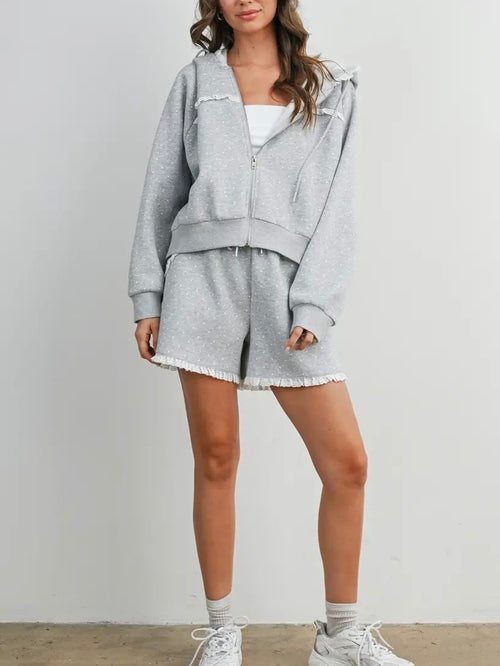 Connect The Dots Shorts in Grey