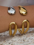 Junel Open Cuff Bracelet in Gold