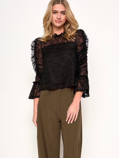Norman Top in Black