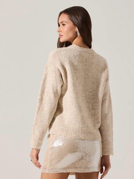 Selbie Sweater in Cream