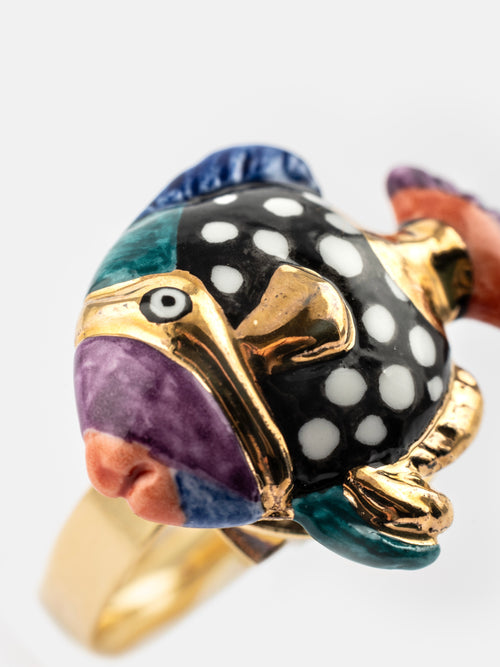 Spotted Fish Ring
