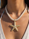 Learn The Ropes Necklace in White