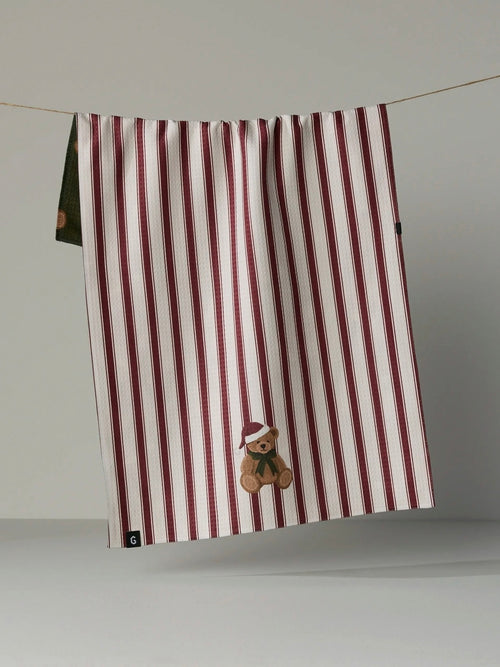 Christmas Bear Luxe Kitchen Towel