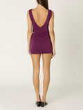 Leonardo Dress in Plum