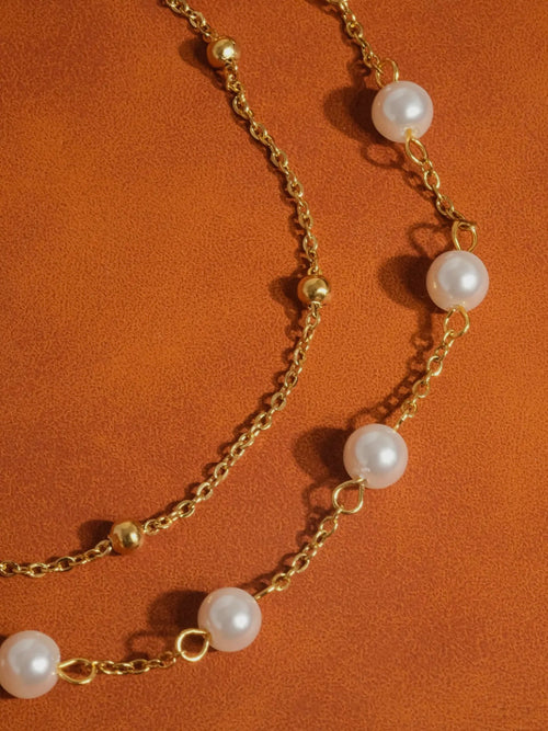 Gilles Layered Pearl Bracelet