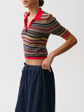 Ashlee Polo in Negroni Stripe