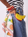 Mary Banana Beaded Coin Purse