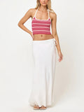 Positano Top in Superbloom Stripe